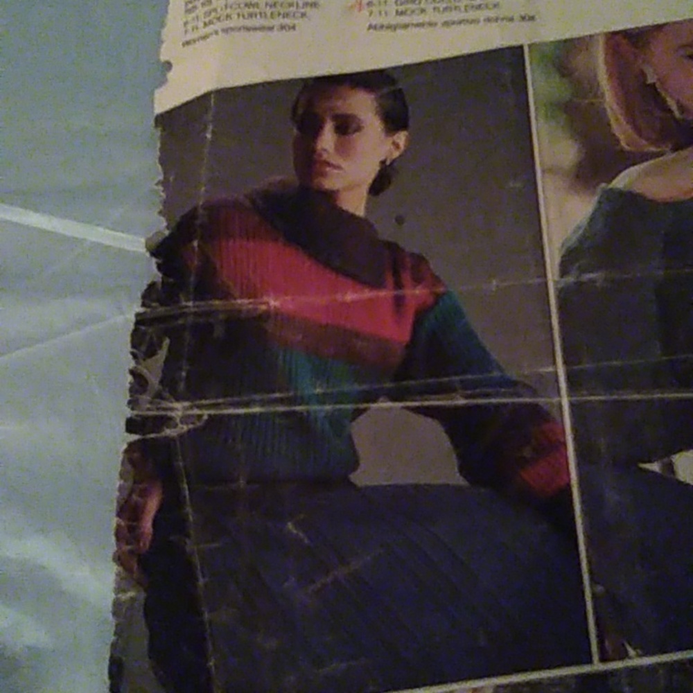 Ladies Mock Turtleneck Sweater